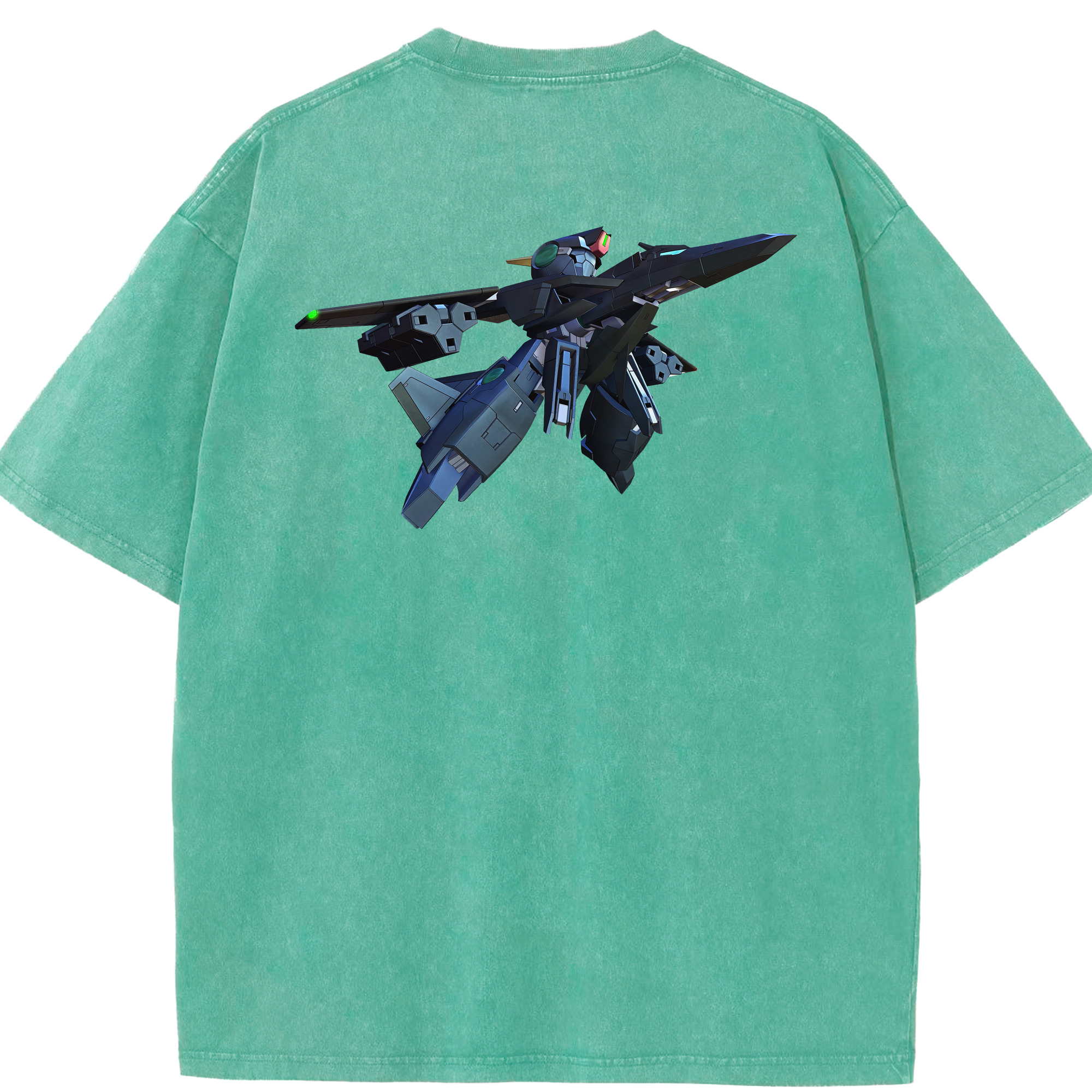 （画像用） 機動戦士ガンダム Mobile Suit Gundam 綿100% ヴィンテージ風 半袖Tシャツ（背面プリント）